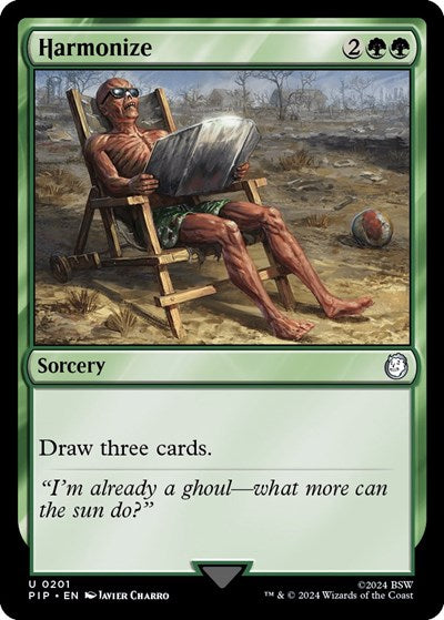 Harmonize (Universes Beyond: Fallout) Light Play Foil