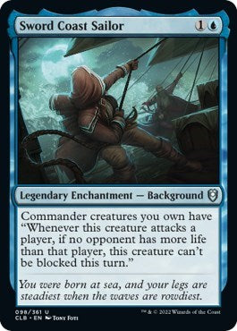 Sword Coast Sailor (Commander Legends: Battle for Baldur's Gate) Light Play