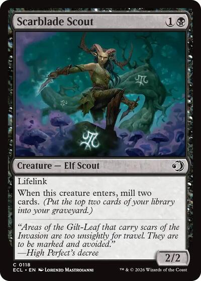 Scarblade Scout (Lorwyn Eclipsed) Near Mint