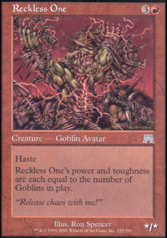 Reckless One (Onslaught) Light Play