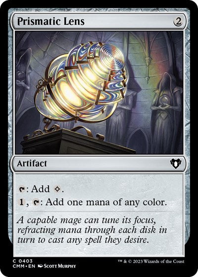 Prismatic Lens (Commander Masters) Light Play Foil