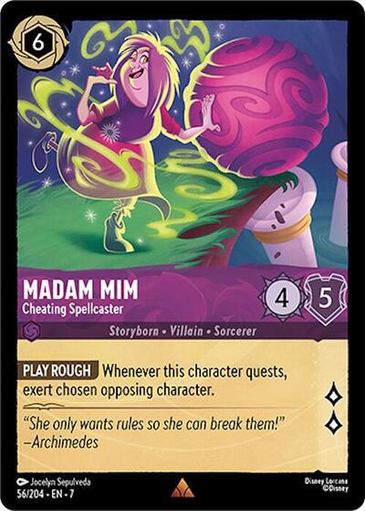 Madam Mim - Cheating Spellcaster (Archazia's Island) Near Mint