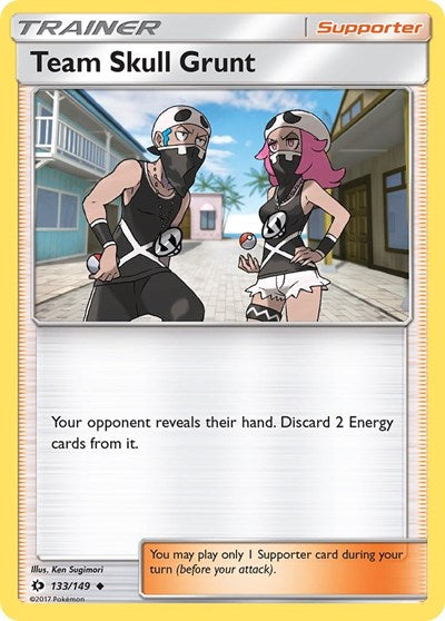 Team Skull Grunt (SM Base Set) Near Mint