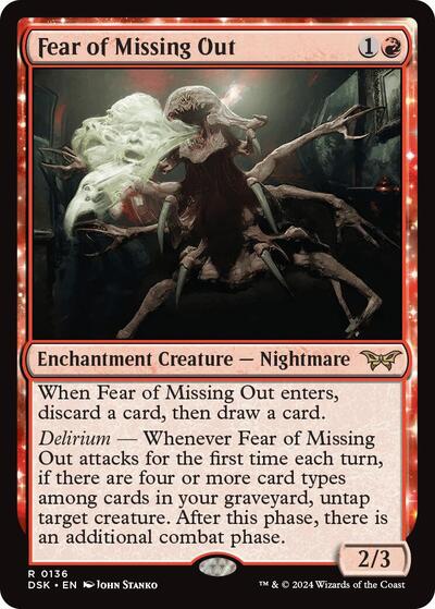 Fear of Missing Out (Duskmourn: House of Horror) Near Mint