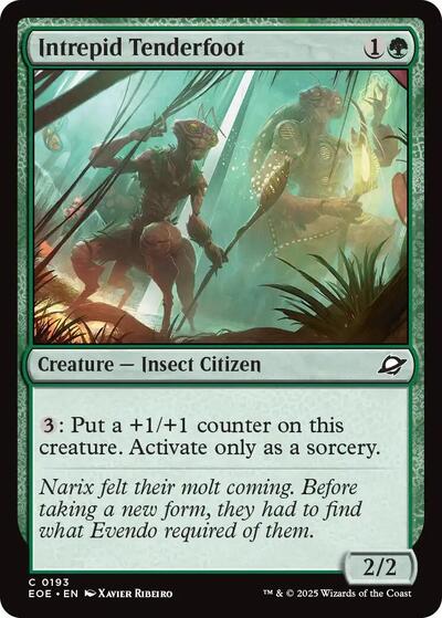 Intrepid Tenderfoot (Edge of Eternities) Near Mint
