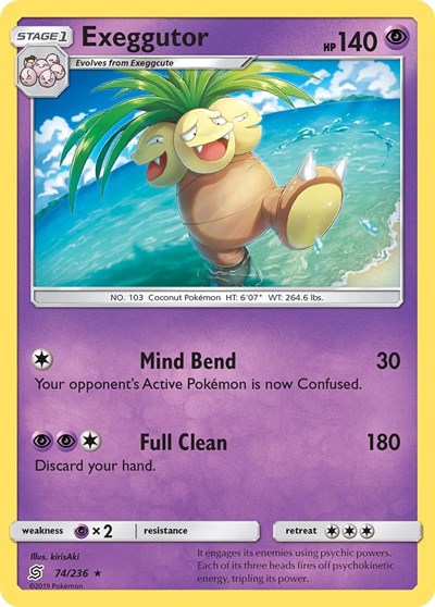 Exeggutor (SM - Unified Minds) Near Mint Reverse Holofoil
