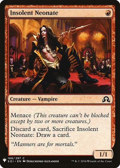 Insolent Neonate (Mystery Booster) Light Play