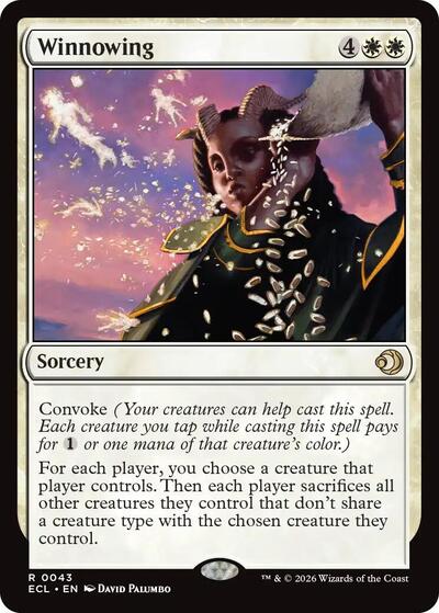 Winnowing (Lorwyn Eclipsed) Near Mint