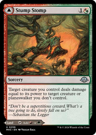 Stump Stomp (Modern Horizons 3) Light Play