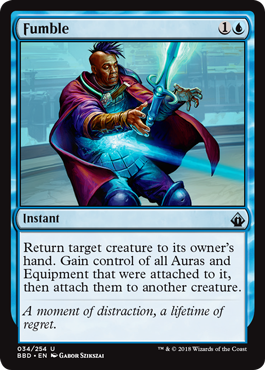Fumble (Battlebond) Light Play