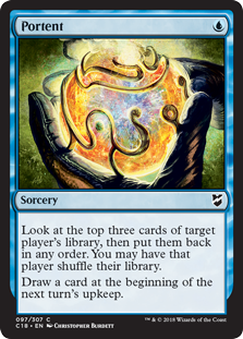 Portent (Commander 2018) Light Play