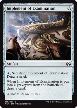 Implement of Examination (Aether Revolt) Light Play Foil