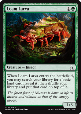 Loam Larva (Oath of the Gatewatch) Light Play Foil