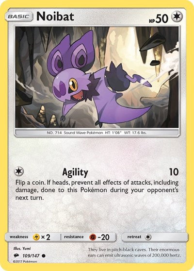 Noibat (SM - Burning Shadows) Near Mint