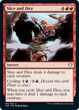 Slice and Dice (Commander 2020 Ikoria) Light Play