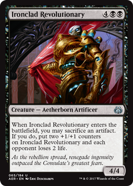 Ironclad Revolutionary (Aether Revolt) Light Play Foil