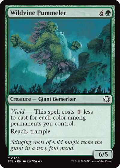 Wildvine Pummeler (Lorwyn Eclipsed) Near Mint