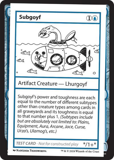 Subgoyf (Mystery Booster 2 Playtest Cards) Near Mint