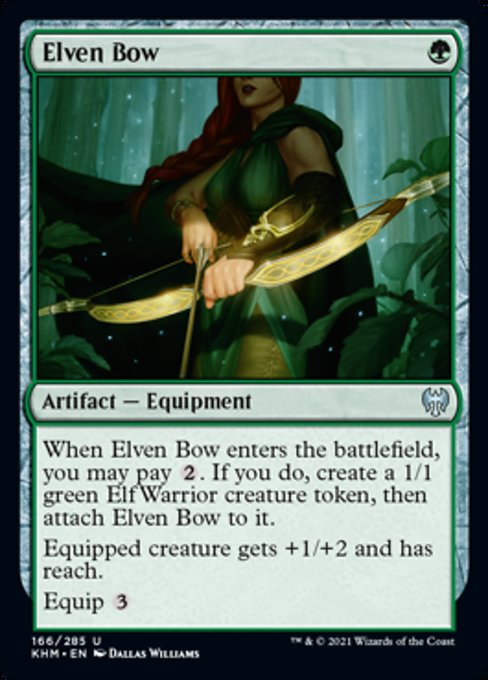 Elven Bow (Kaldheim) Light Play Foil