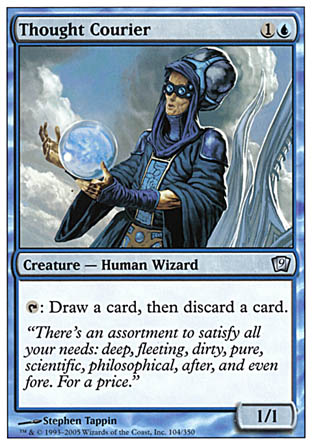 Thought Courier (9th Edition) Light Play