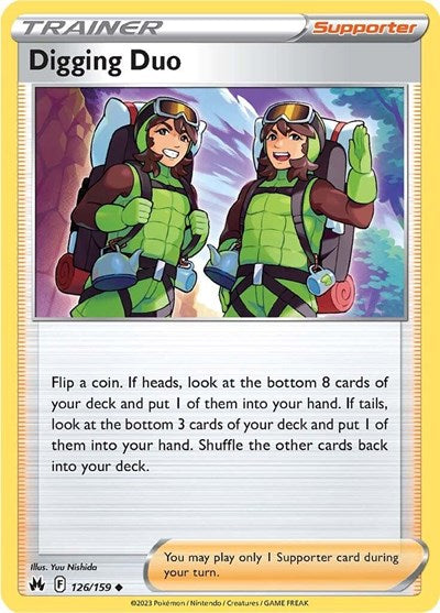 Digging Duo (Crown Zenith) Near Mint
