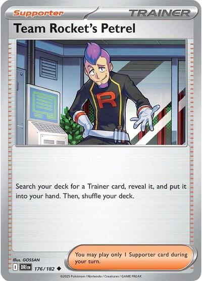 Team Rocket's Petrel - 176 (SV10: Destined Rivals) Near Mint