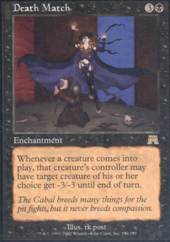 Death Match (Onslaught) Light Play