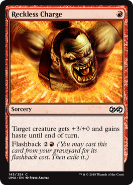 Reckless Charge (Ultimate Masters) Light Play Foil