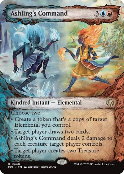 Ashling's Command (Showcase) (Lorwyn Eclipsed) Near Mint