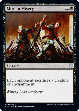 Mire in Misery (Commander 2019) Light Play