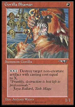 Gorilla Shaman (Skulls) (Alliances) Light Play
