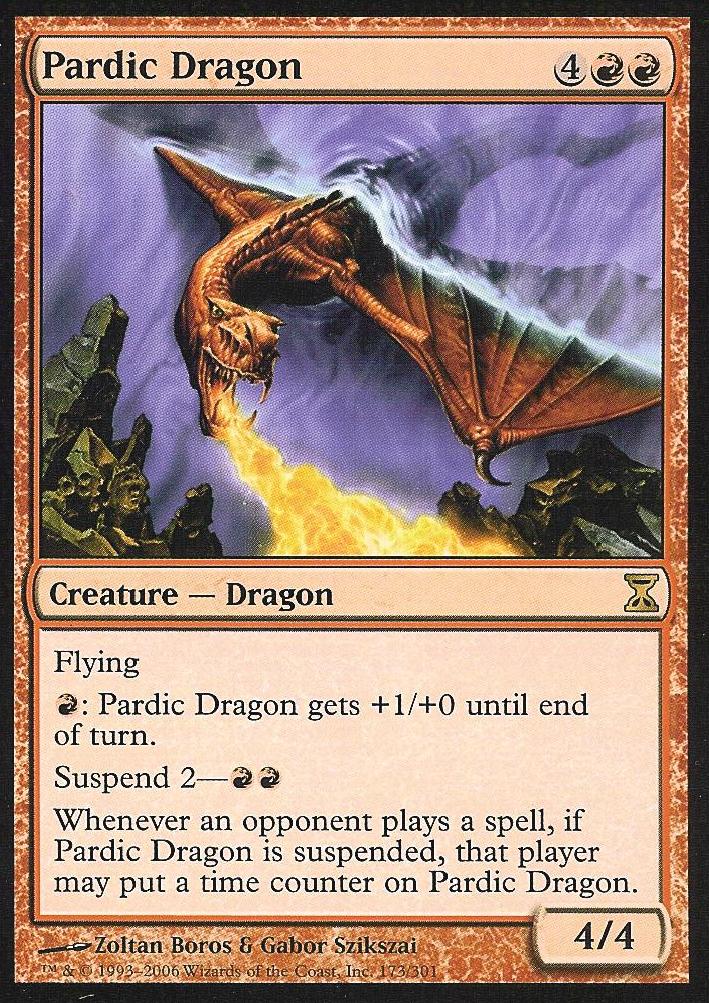Pardic Dragon (Time Spiral) Light Play