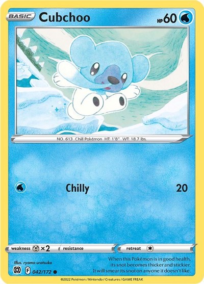 Cubchoo (SWSH09: Brilliant Stars) Near Mint