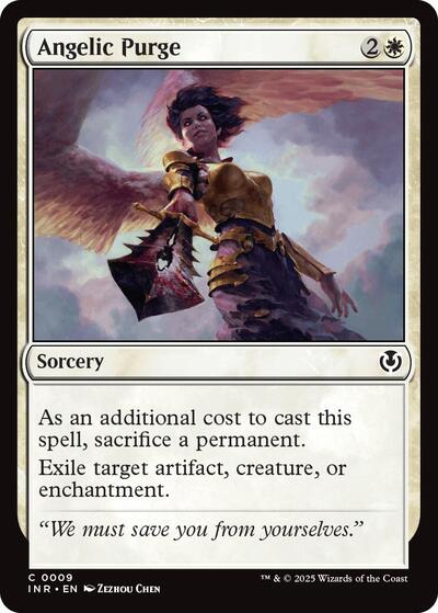 Angelic Purge (Innistrad Remastered) Light Play Foil