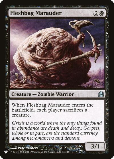 Fleshbag Marauder (The List) Near Mint