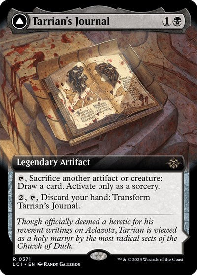 Tarrian's Journal (Extended Art) (The Lost Caverns of Ixalan) Near Mint Foil