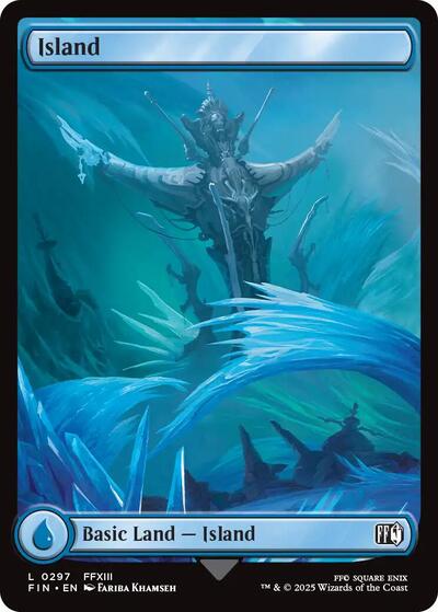 Island (0297) (Universes Beyond: FINAL FANTASY) Near Mint