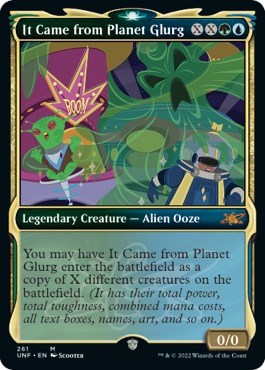 It Came from Planet Glurg (Showcase) (Unfinity) Light Play