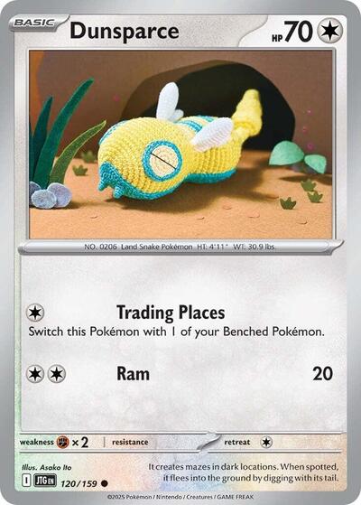 Dunsparce (SV09: Journey Together) Near Mint