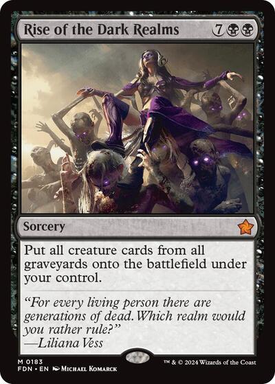 Rise of the Dark Realms (Foundations) Near Mint