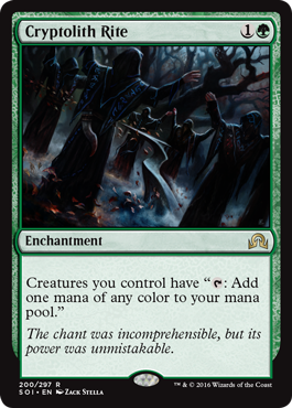 Cryptolith Rite (Shadows Over Innistrad) Light Play