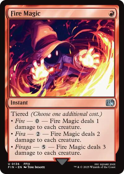 Fire Magic (Universes Beyond: FINAL FANTASY) Near Mint