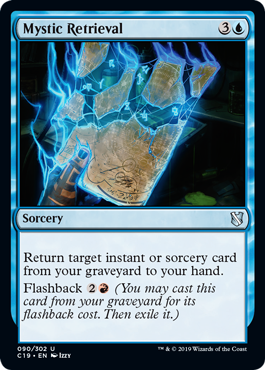 Mystic Retrieval (Commander 2019) Light Play