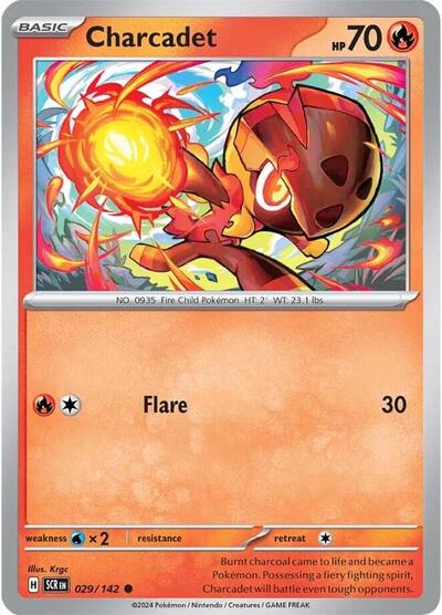 Charcadet (SV07: Stellar Crown) Near Mint