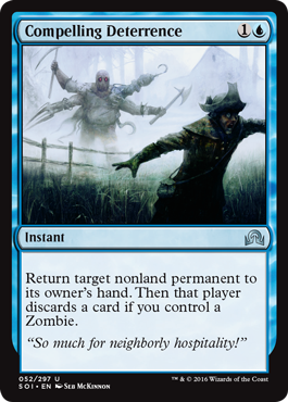 Compelling Deterrence (Shadows Over Innistrad) Light Play Foil