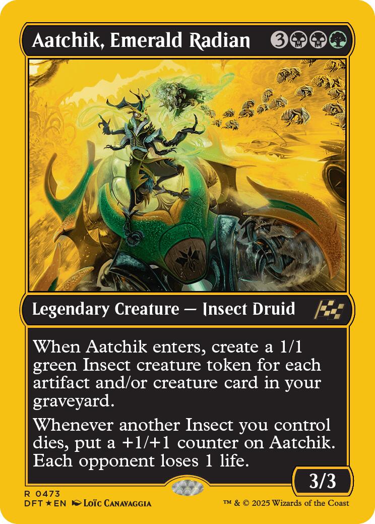 Aatchik, Emerald Radian (First-Place Foil)