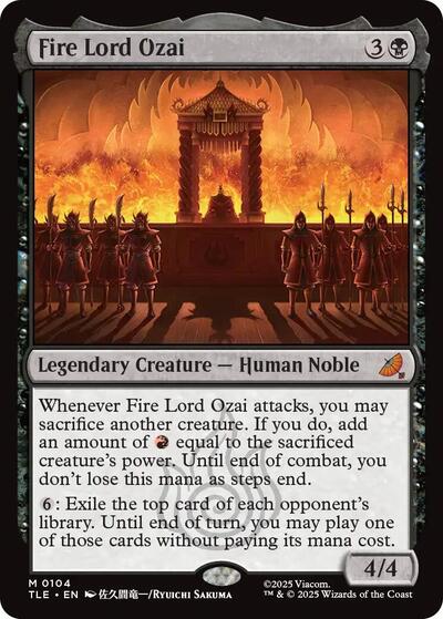 Fire Lord Ozai (Avatar: The Last Airbender: Eternal-Legal) Near Mint
