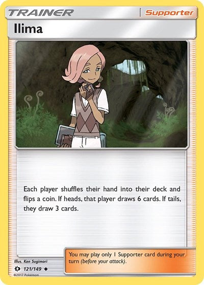 Ilima (SM Base Set) Near Mint