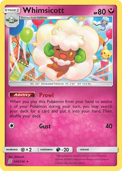 Whimsicott (SM - Unified Minds) Near Mint