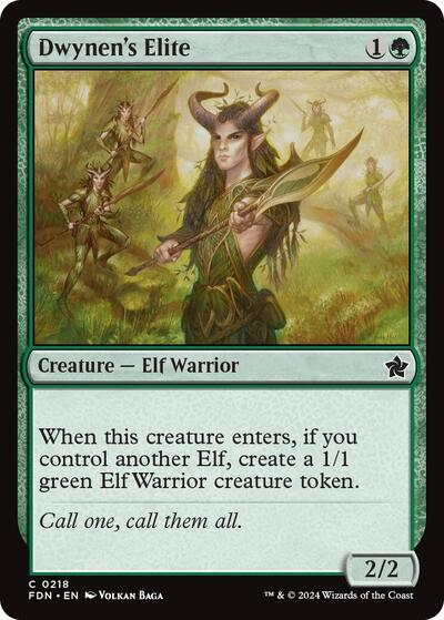 Dwynen's Elite (Foundations) Light Play Foil